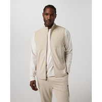 Vuori Sunday Element Vest | Limestone Heather | Large | Vuori Clothing (US & Canada)