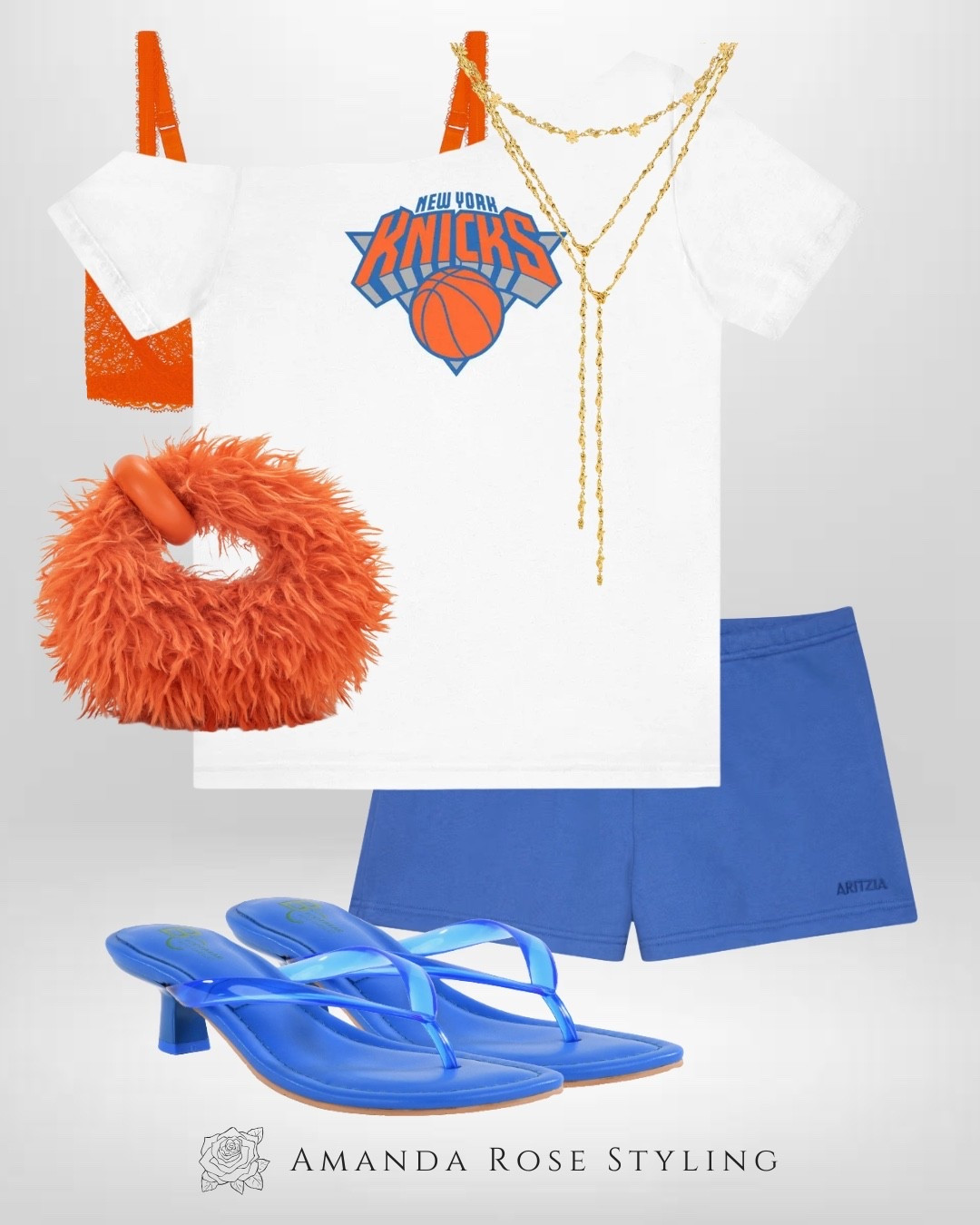 NY Knicks finals outfit 🏀

#LTKActive #LTKgrwm #LTKootd