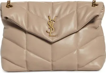 Saint Laurent Medium Loulou Puffer Quilted Leather Crossbody Bag | Nordstrom | Nordstrom