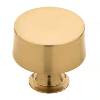 Liberty Drum 1-1/4 in. (32 mm) Champagne Bronze Round Cabinet Knob P35538C-CZ-CP | The Home Depot