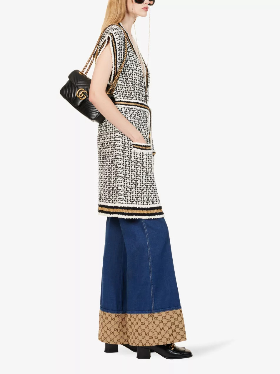 Marmont quilted leather shoulder bag | Selfridges