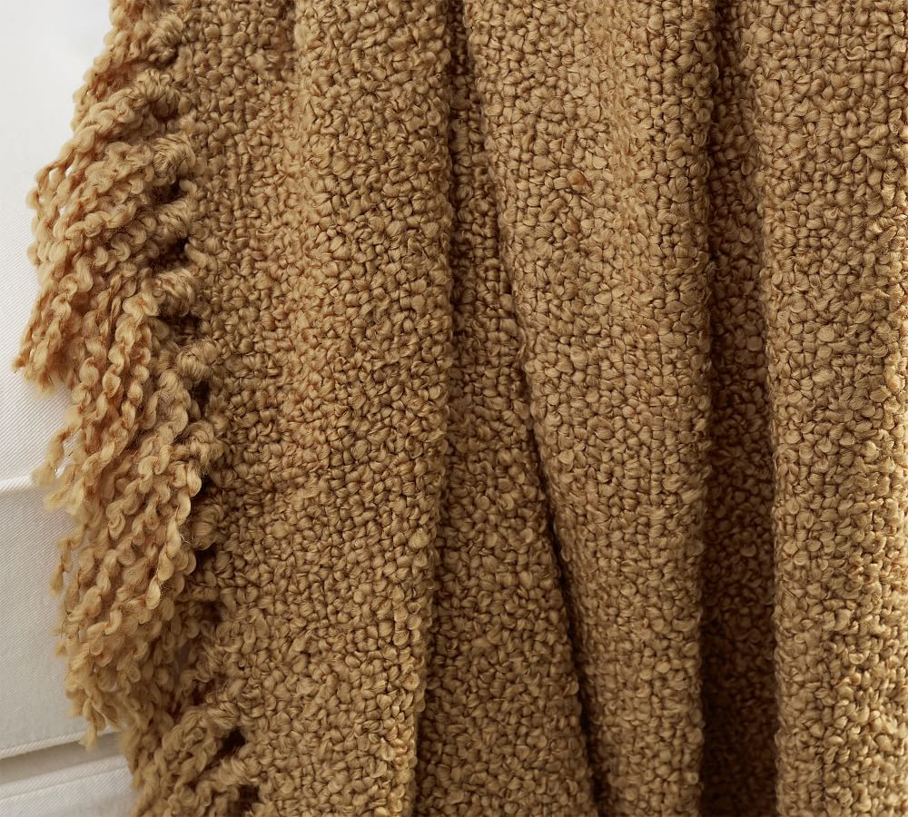 Dreamy Handwoven Fringe Throw | Pottery Barn (US)