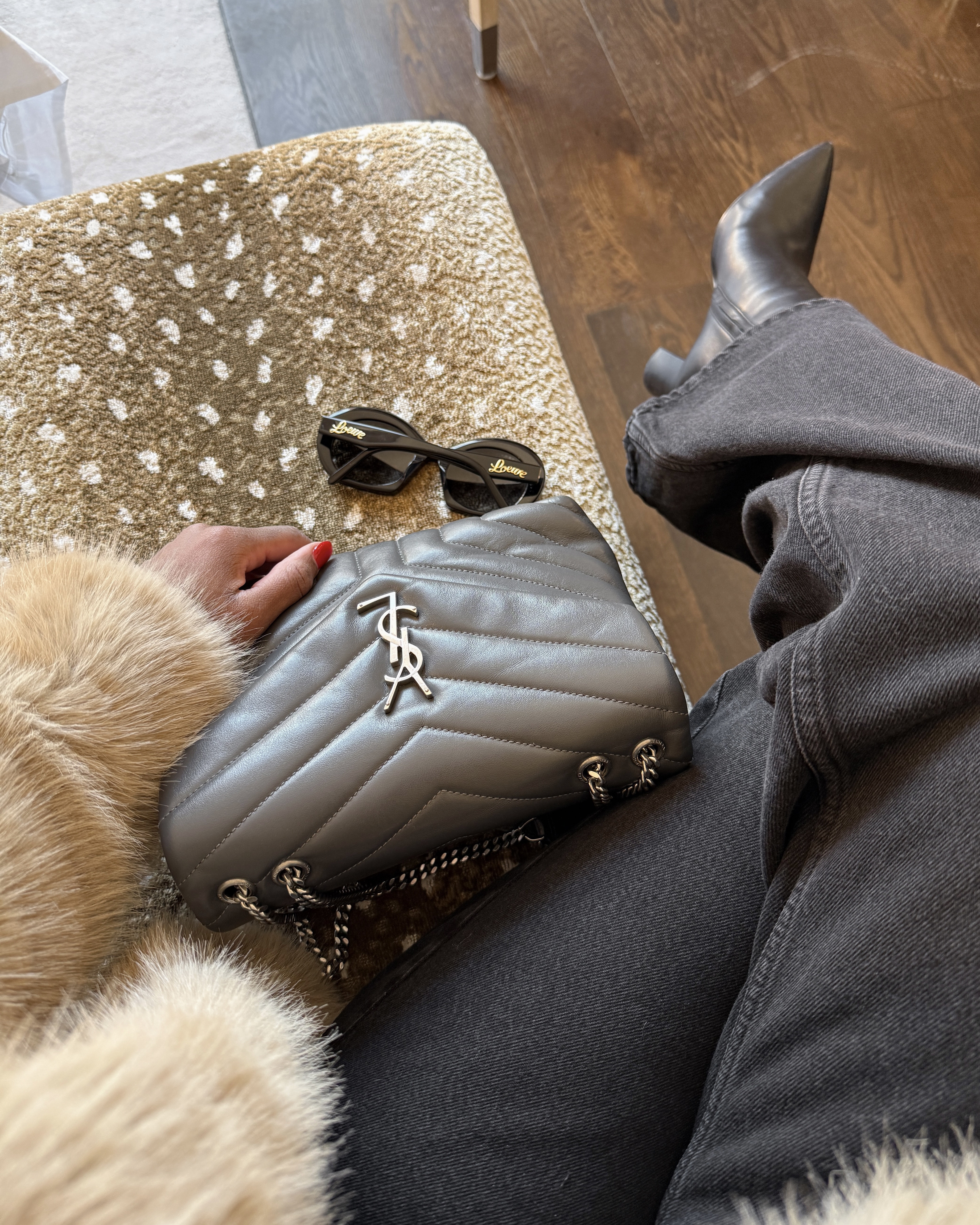 Outfit details! 🤎

#LTKShoeCrush #LTKItBag #LTKSeasonal