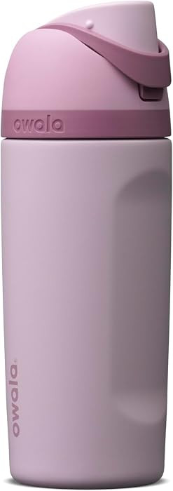 Owala FreeSip Kids Stainless Steel Water Bottle 16 oz Lilac You A lot | Amazon (US)