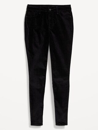High-Waisted Rockstar Super-Skinny Velvet Pants for Women | Old Navy (US)