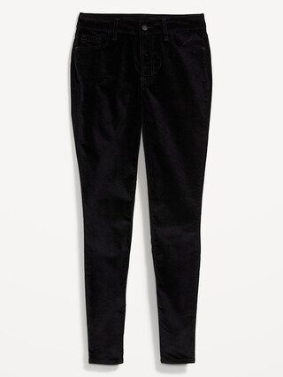 High-Waisted Rockstar Super-Skinny Velvet Pants for Women | Old Navy (US)