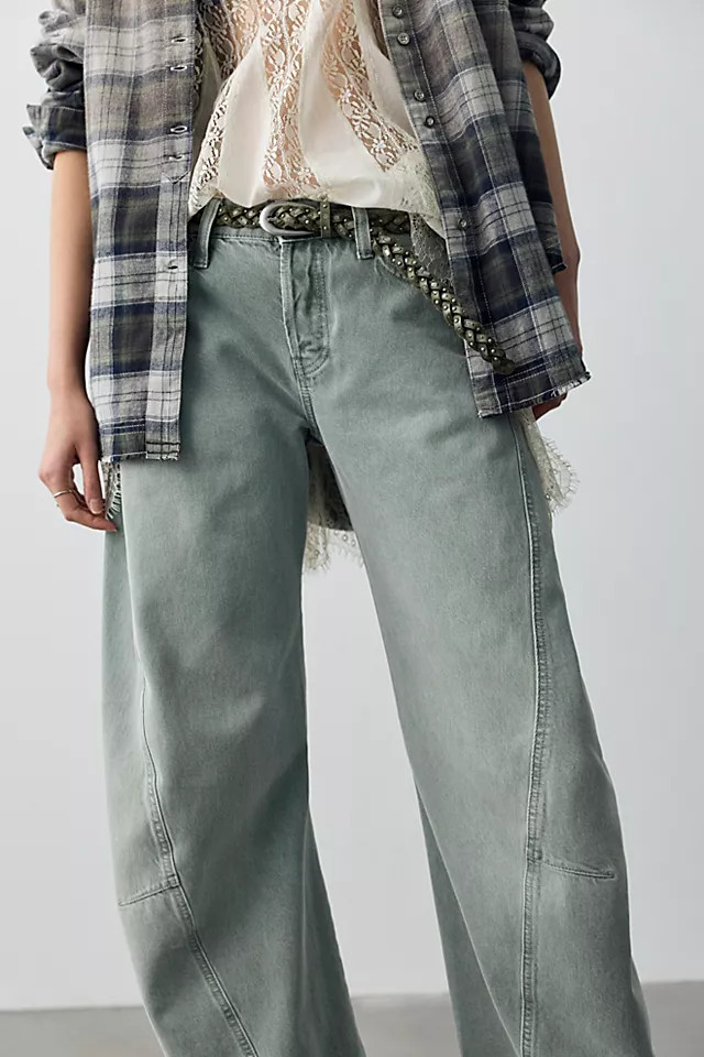 We The Free Fable Low-Rise Twisted Bowed Jeans | Free People (Global - UK&FR Excluded)