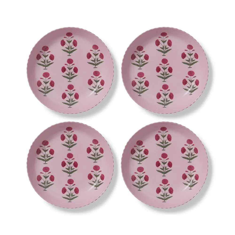 Good Earth Blooming Poppies Pasta Plate Set | The MET