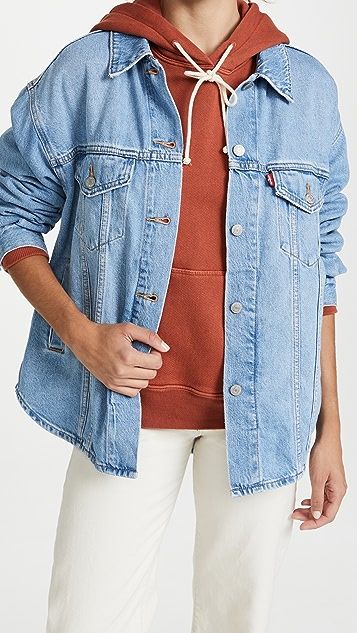 Trucker Shacket | Shopbop