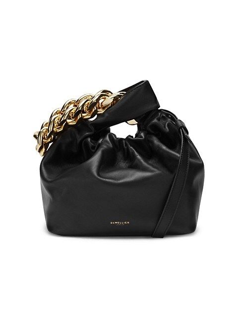 Santa Monica Chain Leather Top Handle Bag | Saks Fifth Avenue