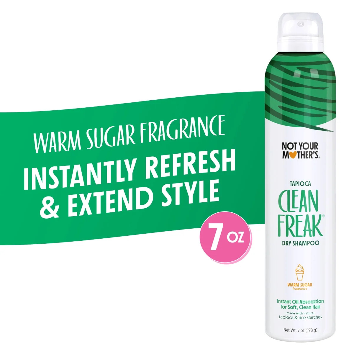 Not Your Mother's Clean Freak Tapioca Dry Shampoo, 7 oz | Walmart (US)