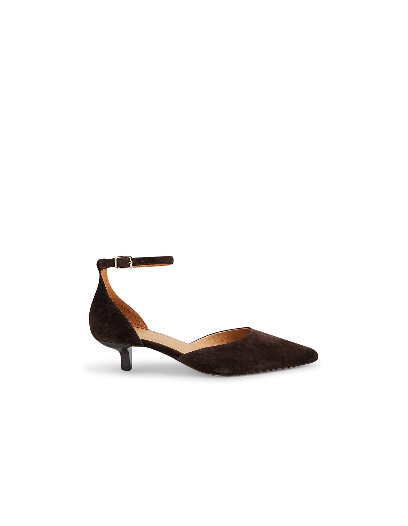 Mollini Cushla Mo Dk Choc Suede | David Jones | David Jones (Australia & New Zealand)