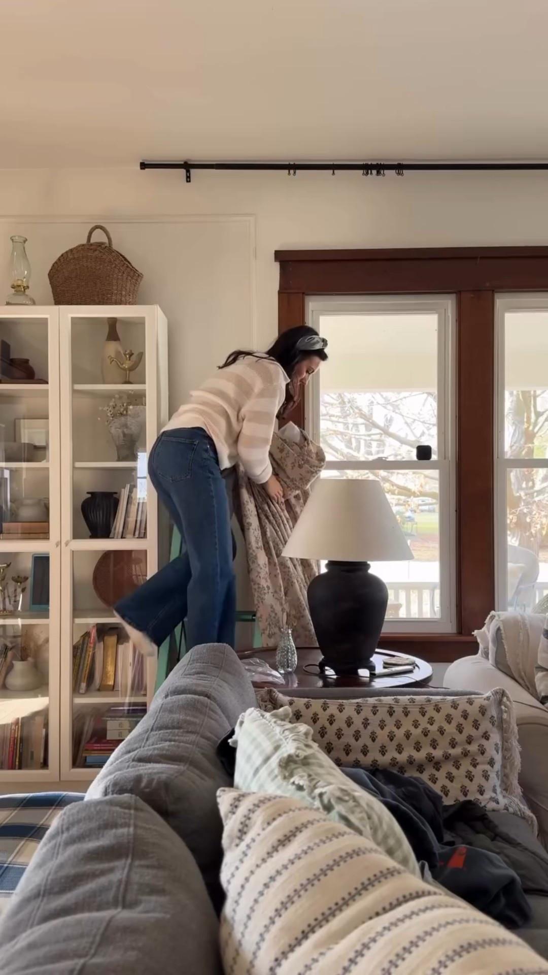 Three reasons you’ll fall in love with these vintage-inspired floral curtains:

1️⃣ They add instant charm and warmth to any room.
2️⃣ The soft, muted florals feel timeless — never trendy.
3️⃣ They’re the perfect blend of function + beauty.

I’ve had so many of you ask about ours, so I’m spilling all the details — size, source, and how I styled them below (or you can comment SHOP below): 

- Product name : Sara Le Print Thick Linen Drapery Pleated by @twopageshome 

- Color : Vintage Linen

- Header style : Triple Tailor Pleat

- Single panel width and length in inches : 72” W x 107” L

- Liner type : Room Darkening, 117 gsm

- Single panel quantity : 2

Follow @kindredhomestead for more Home Design | Antique Finds \ Real Life \ LTK \ Amazon & more…

#kindredhomestead #khathome #khinteriors #kindredinteriors #khinteriordesign

-

old house love | pattern mixing | character-filled home | soulful design | graceful imperfections | layered textures | home that tells a story | classic renovation | heart of the home | beauty in the details | collected charm | reimagined vintage | storybook cottage | everyday magic | homemaking with intention | grace-filled spaces | legacy in the making | old soul style | cozy color | tender transitions | nostalgic comfort | sacred spaces

https://liketk.it/5l3I7