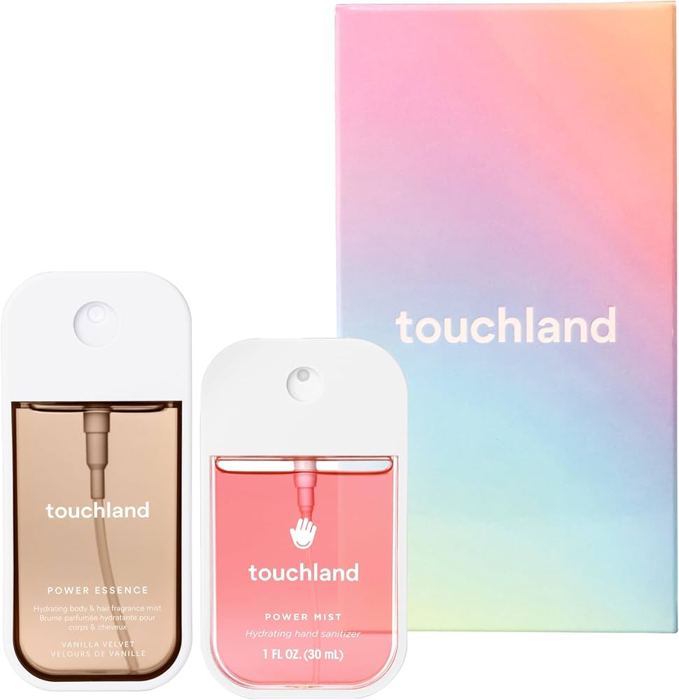 Touchland SWEET RUSH Body and Hand Mist Essentials (Vanilla Velvet Body & Hair Fragrance Mist, 2 ... | Amazon (US)