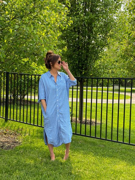 Sundays are for cozy summer dresses that feel like pajamas. Perfect for lounging, cleaning, playing, & swim cover ups. I own it I’m almost every color ✌🏼🤍

#LTKSeasonal #LTKFind #LTKswim
