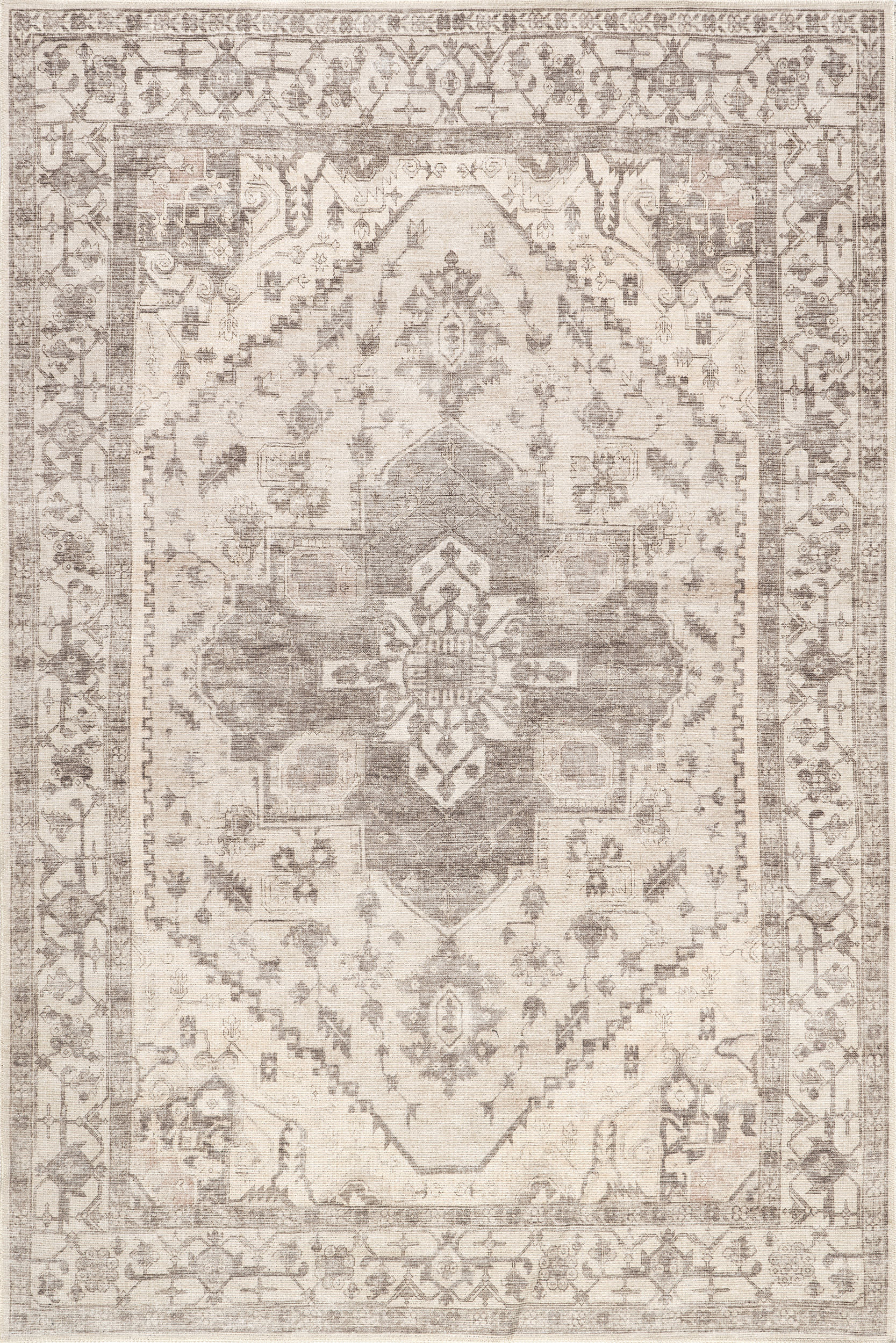 Scarlette Medallion Washable Rug | Rugs USA