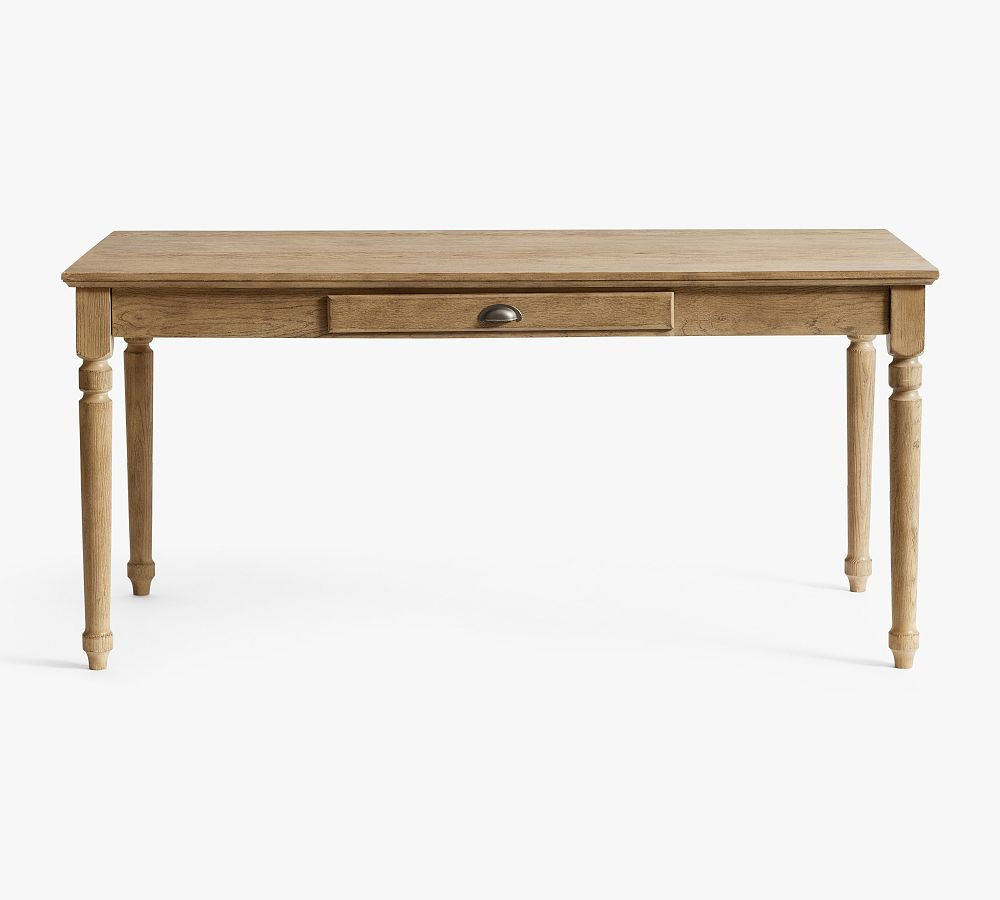 Printer's 64"" Writing Desk with Drawer, Seadrift | Pottery Barn (US)