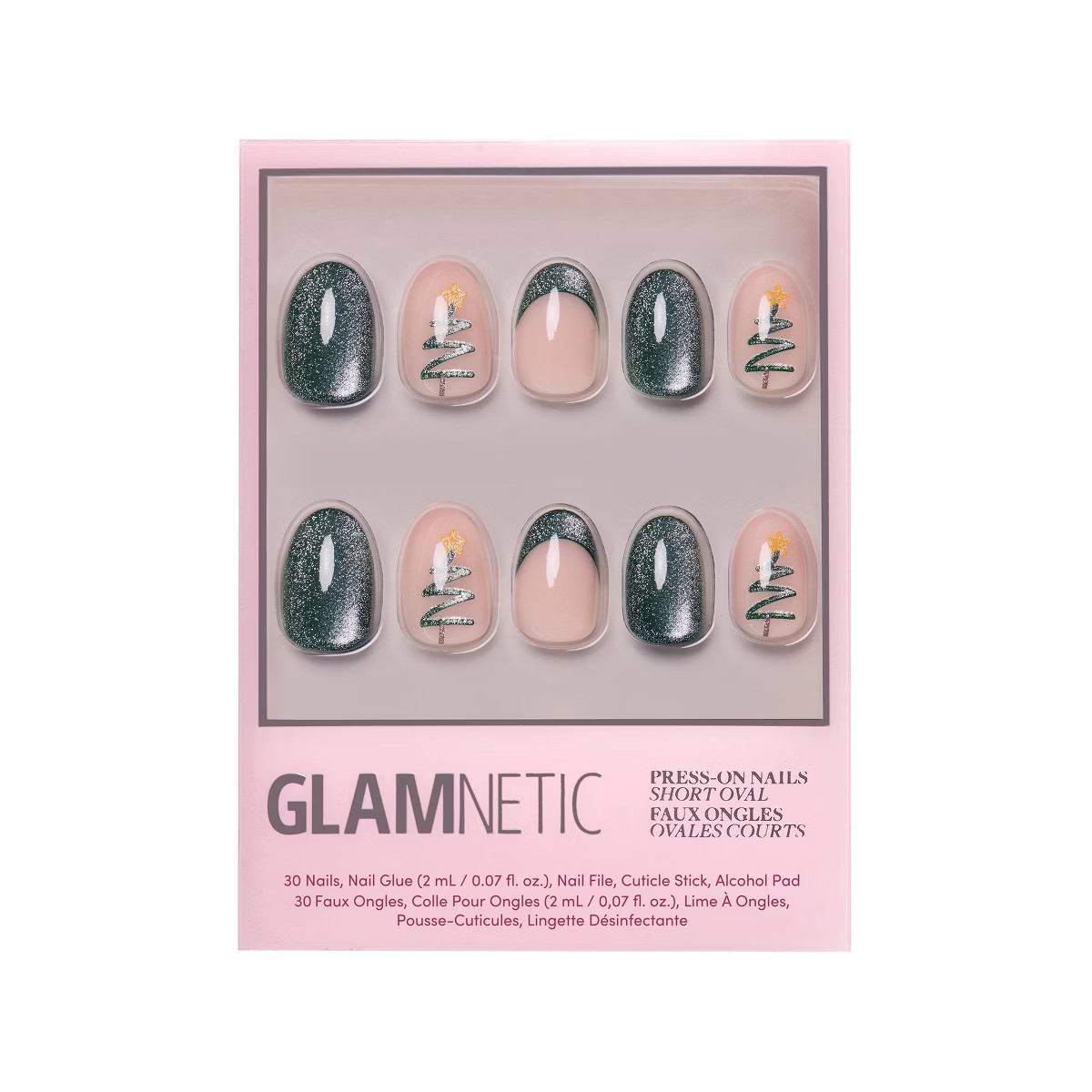 Glamnetic Velvet Pine Press-On Nails - 30ct - Ulta Beauty | Target