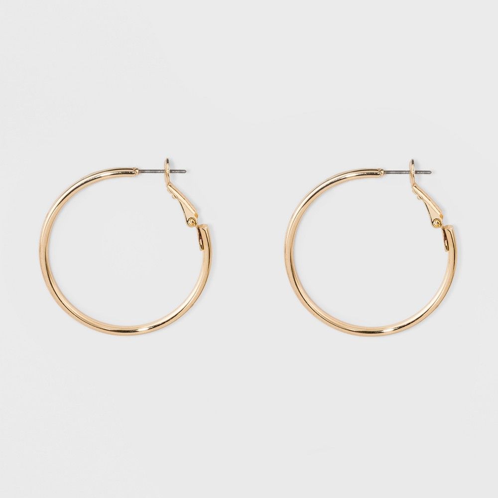 Hoop Earrings - A New Day Gold | Target