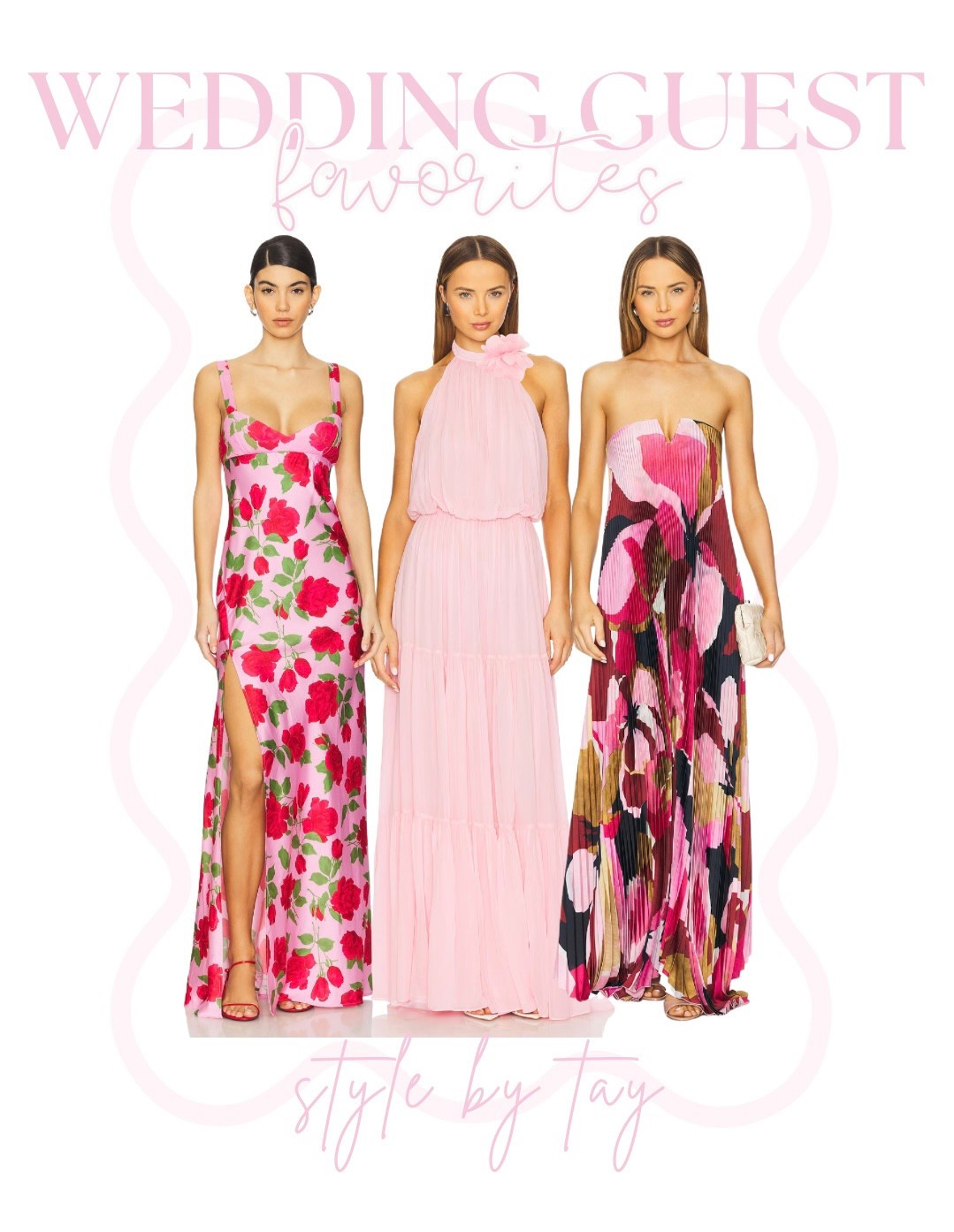 Pink wedding guest dresses for spring 

#LTKWedding #LTKStyleTip #LTKSeasonal