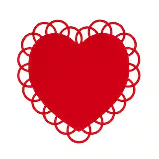 Valentine Heart Placemat by Celebrate It™ | Michaels Stores