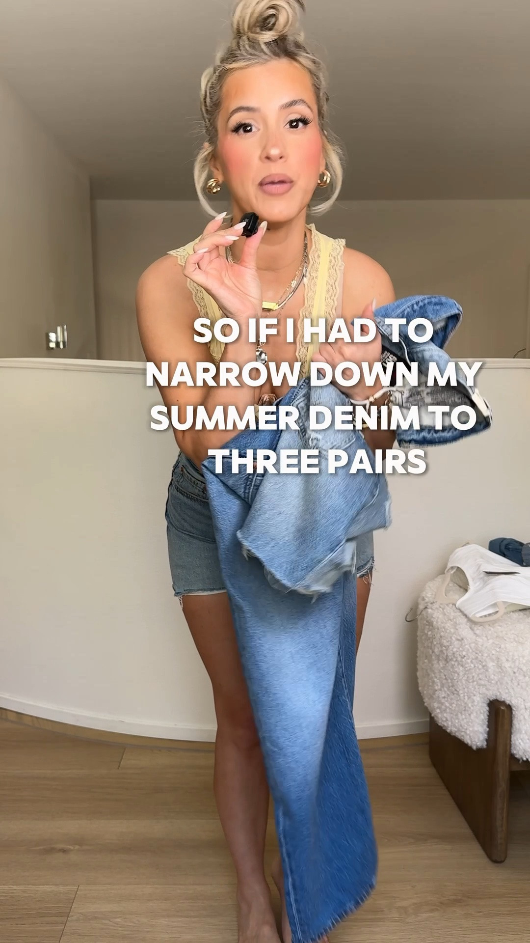 Top 3 @levis denim essentials for summer 2026 👏🏼 #LevisTKPartner

Size 27 in bottoms | small in tops

#LTKgrwm #LTKU #LTKPetite