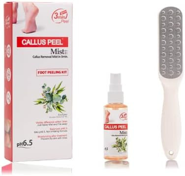 Callus Peel Mist Kit - Exfoliating Moisturizer Foot Dead Skin Remover, Scrub, Foot Peeling Spray-... | Amazon (US)