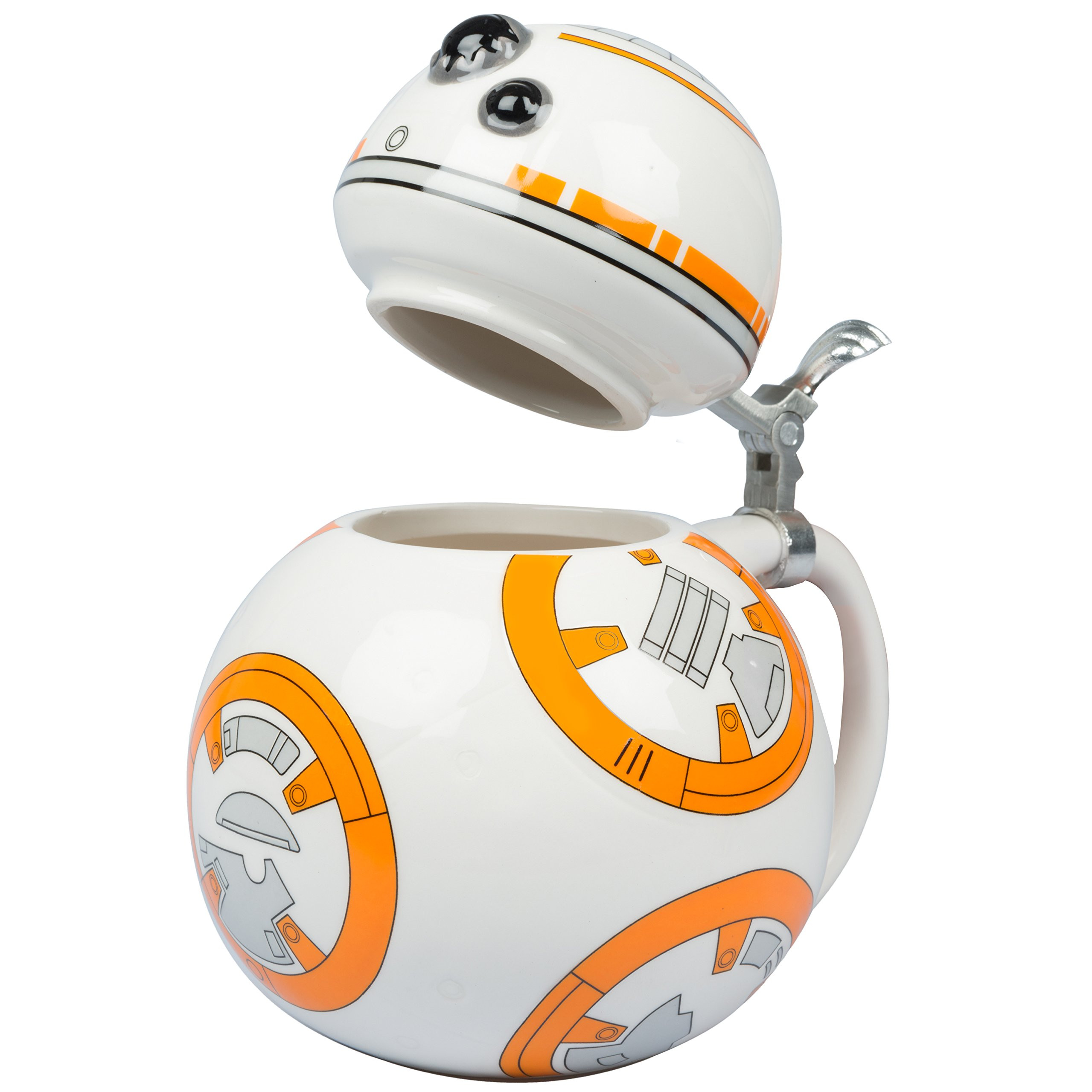 STAR WARS BB-8 Stein - Collectible Ceramic Droid Beer Mug with Metal Hinge - Officially Licensed ... | Amazon (US)