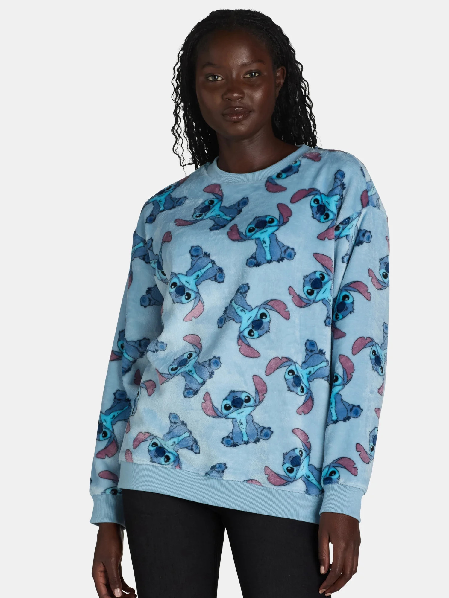 Women's Plush Graphic Character Sweatshirt Gift Box, Sizes XXS-4X | Walmart (US)