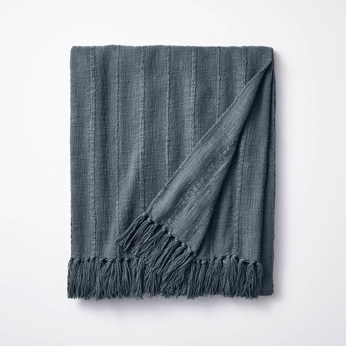 60"x86" Oversized 100% Cotton Bed Throw - Threshold™ designed with Studio McGee | Target