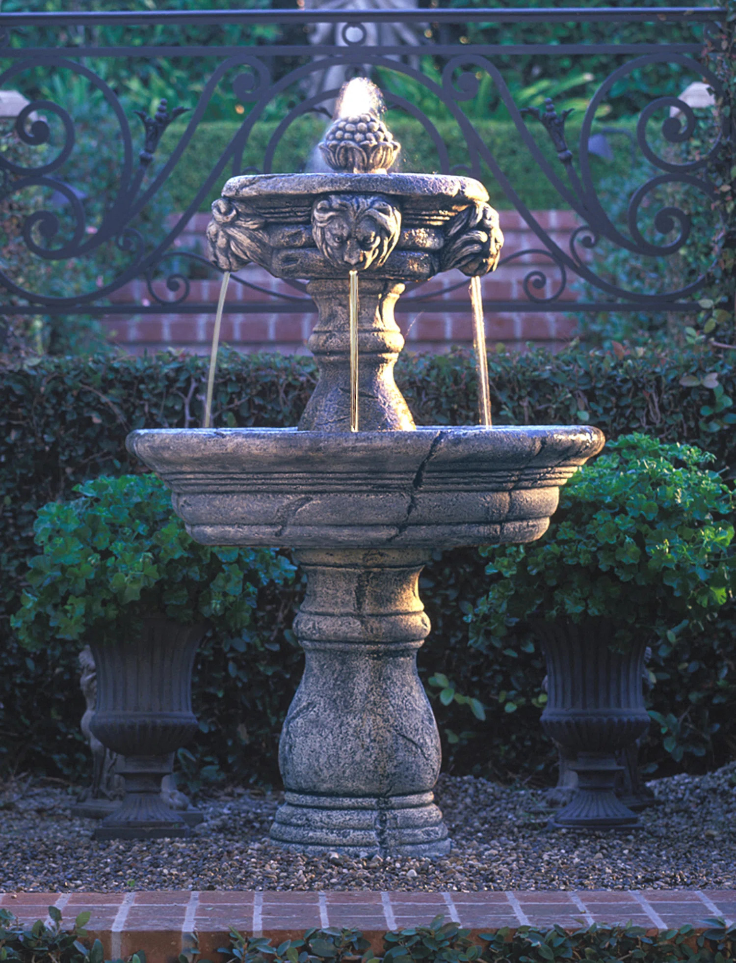Venezia Hand Crafted Weather Resistant Floor Fountain | Wayfair North America