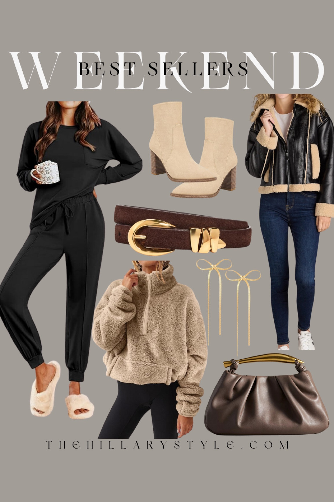 Weekend Fashion Best Sellers 

Fashion finds, women’s fashion, Walmart fashion, Amazon fashion, women’s accessories, women’s earrings, fall fashion, women’s shoes  

#LTKSeasonal #LTKOver40 #LTKStyleTip