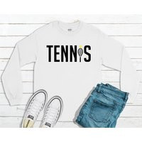 Tennis Sweatshirt Perfect For Game Day. Is My Favorite Sport. Kota Couture | Etsy (US)