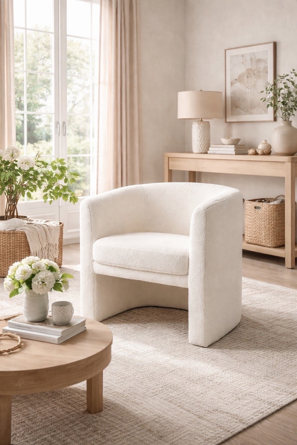 These gorgeous Target accent barrel chairs are back in stock they’re currently under $270 right now. 😮‍💨
Truly the kind of piece that would cost thousands elsewhere—cozy, sculptural, and so good in any space.
