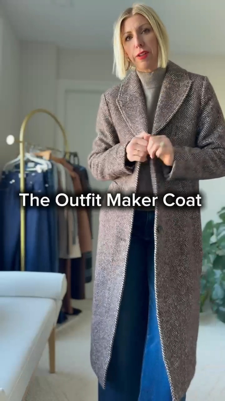 This herringbone coat has quickly become a staple in my wardrobe! The quality is amazing!

#LTKStyleTip #LTKOver40 #LTKootd