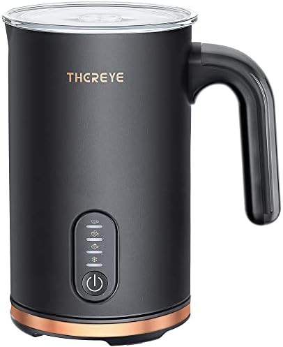 Thereye Milk Frother, 4-in-1 Electric Milk Steamer, 10.1oz/300ml Automatic Hot/Cold Foam Maker an... | Amazon (US)