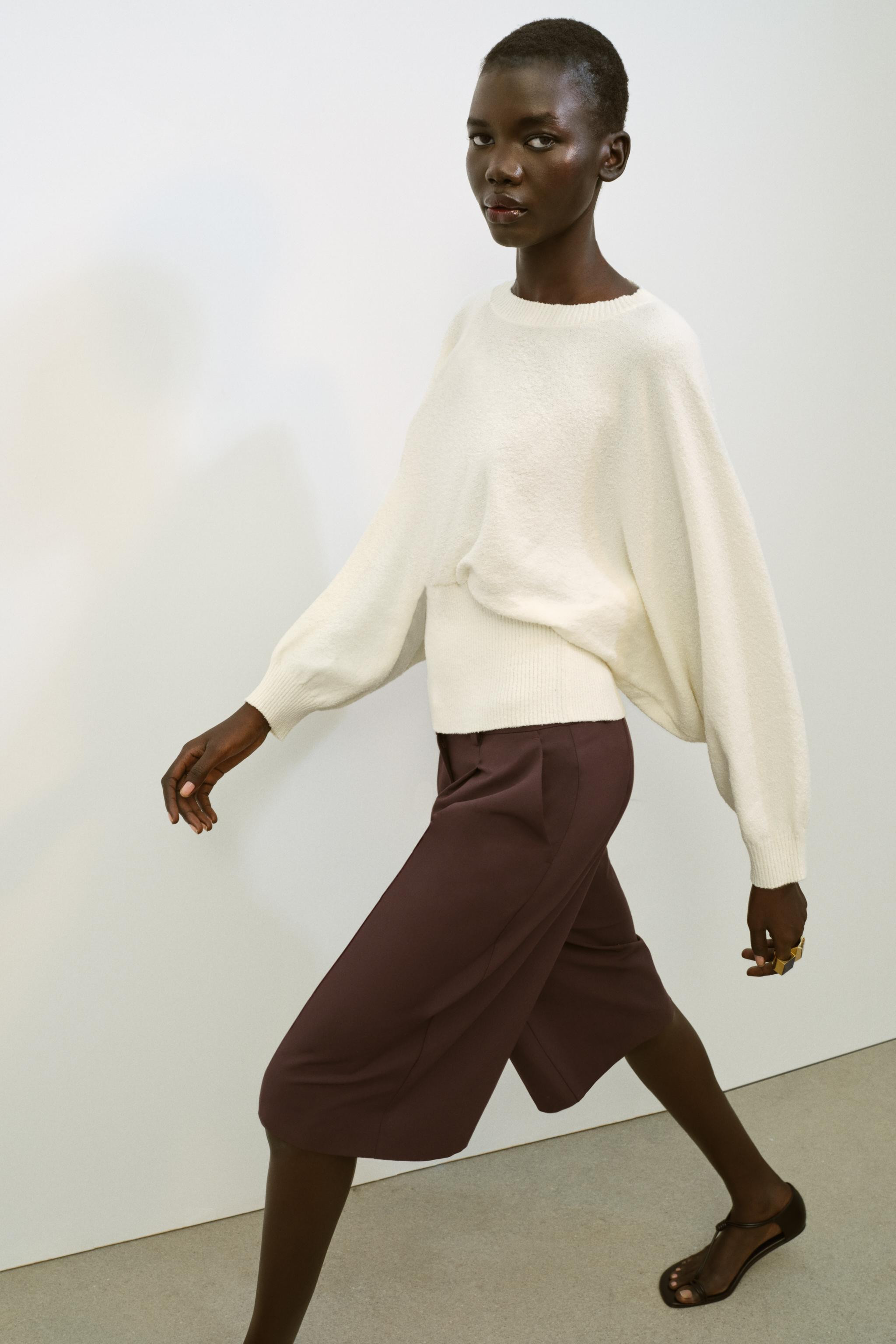 BATWING SLEEVE JUMPER | Zara US