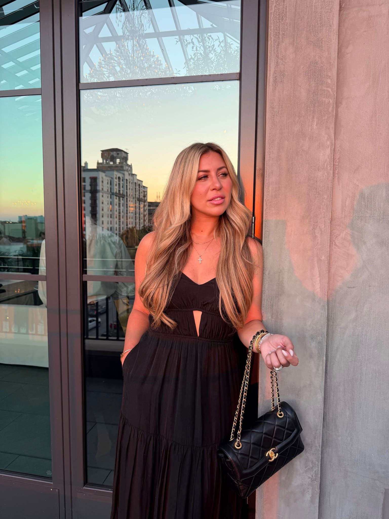 Vacation outfit, rooftop, black maxi dress, West Palm Beach, Florida ￼

#LTKBeauty #LTKdayinmylife #LTKTravel