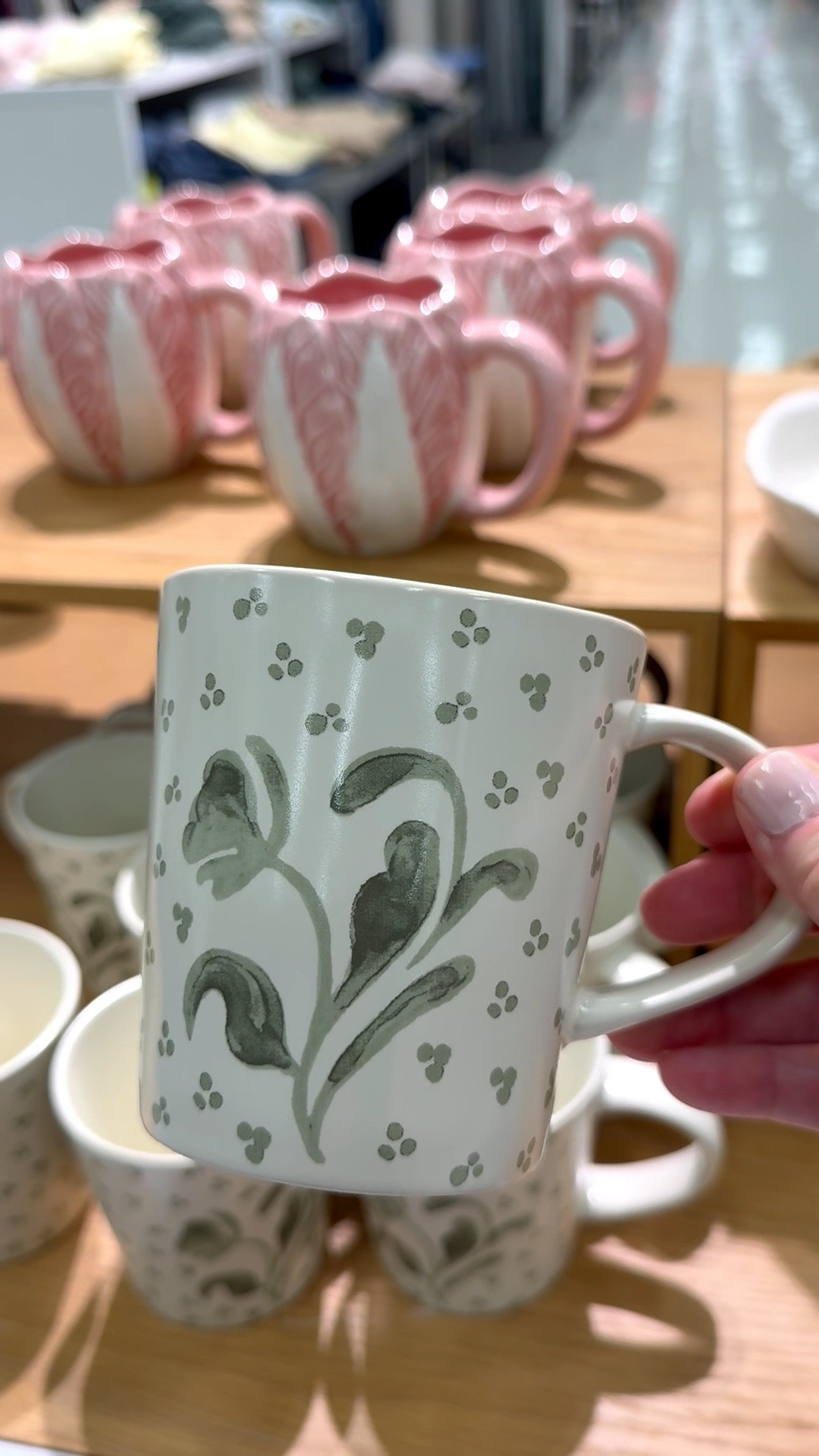 Let’s work on your table for Easter brunch starting with some fun spring-inspired pieces! 🌿

This white mug with green flower detail is a soft seasonal vibe that’ll take you through summertime. It’s perfect for your coffee, chai latte, matcha, tea, and hot chocolate. ☕️

And if you’re a mosaic artist, this mug would also be fun to use in a spring-themed mosaic…but only if it broke on its own! 😉 For mosaic tips, tutorials + inspiration please visit my YouTube channel: YouTube.com/julieweilbacher, and follow @julieweilbacher on Instagram.

#springmug #flowermug #easterbrunch #easterlunch #eastertablescape #target #easterdishes #mosaic #springtablescape

#LTKHome #LTKSeasonal