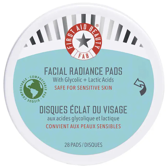Facial Radiance Pads with Glycolic + Lactic Acids | Sephora (US)