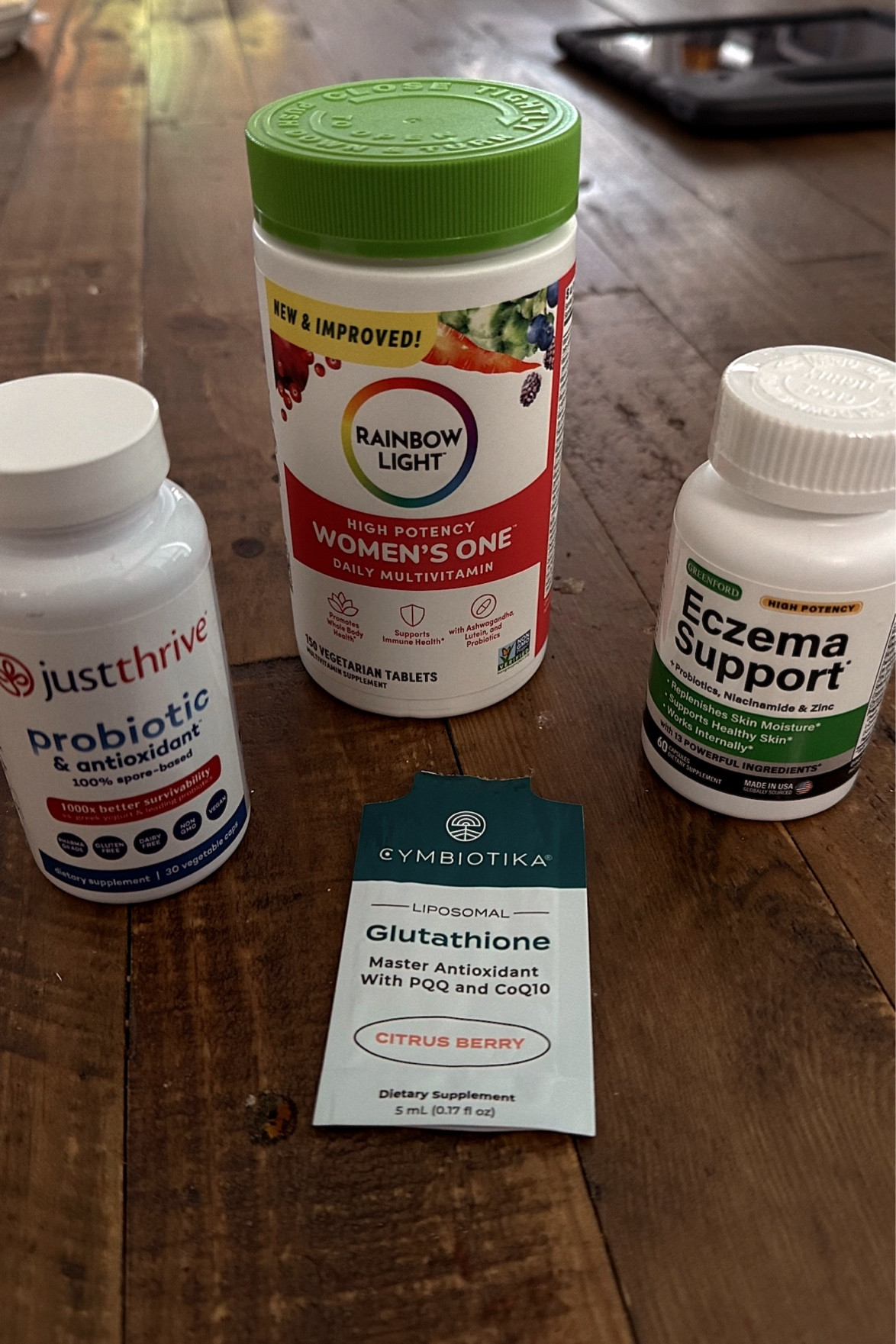 Some of my favorite supplements that I’ve been loving recently. My eczema loves them too!

#supplements #skincare #probiotics #multivitamin #cymbiotika #health #wellness #antioxidant #eczema 

#LTKActive #LTKfitness #LTKbeauty