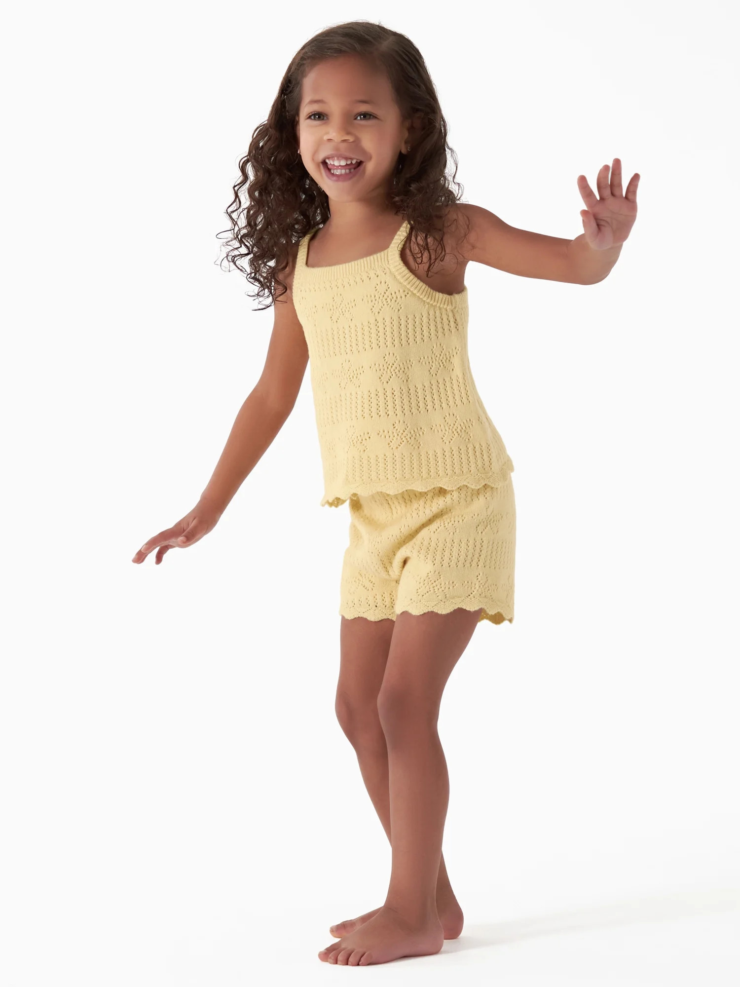 Modern Moments by Gerber Baby and Toddler Girls Tank Top and Shorts Set, 2-Piece, Sizes 12M-5T | Walmart (US)