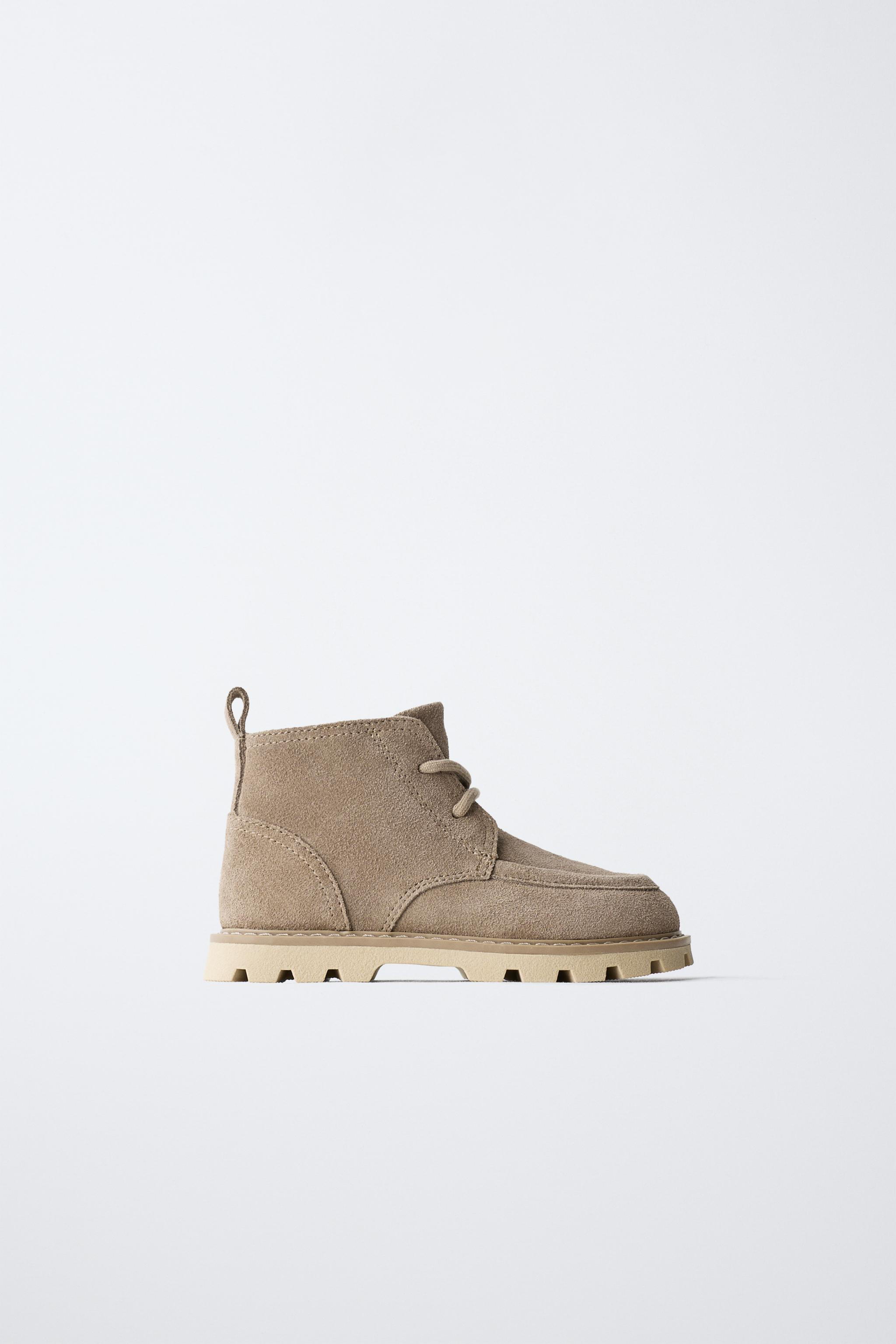 LEATHER WELT BOOTS | Zara US