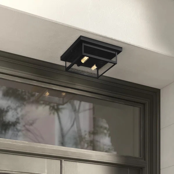 Ainsworth 2 - Bulb Outdoor Flush Mount | Wayfair North America