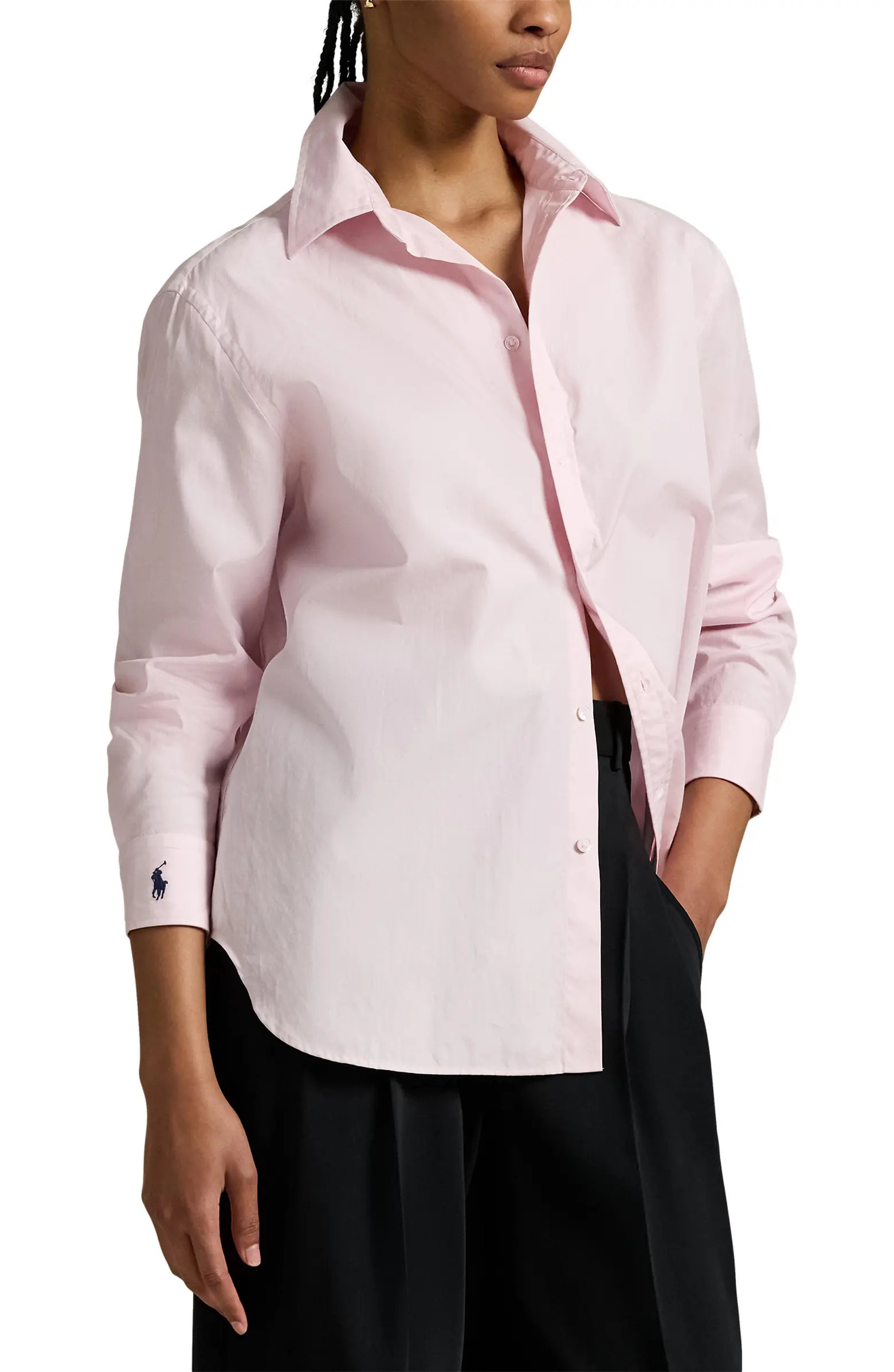 End-On-End Oversize Fit Cotton Shirt | Nordstrom