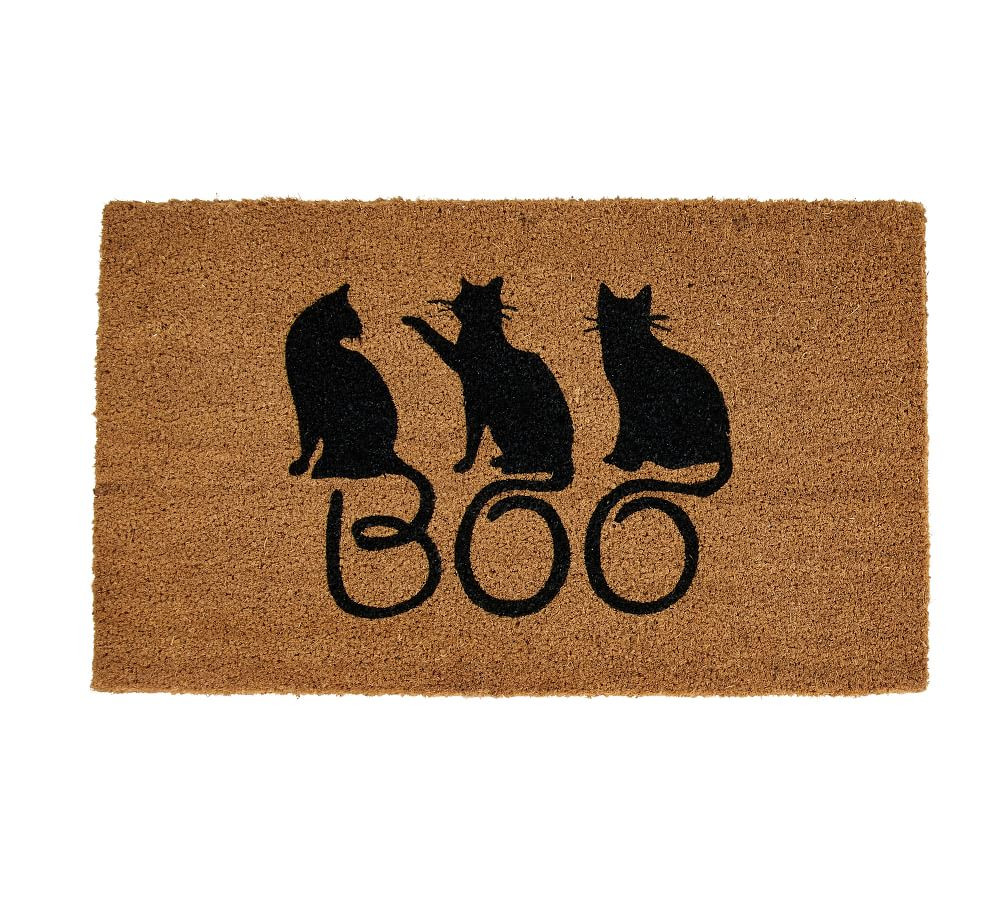Boo Cats Doormat | Pottery Barn (US)