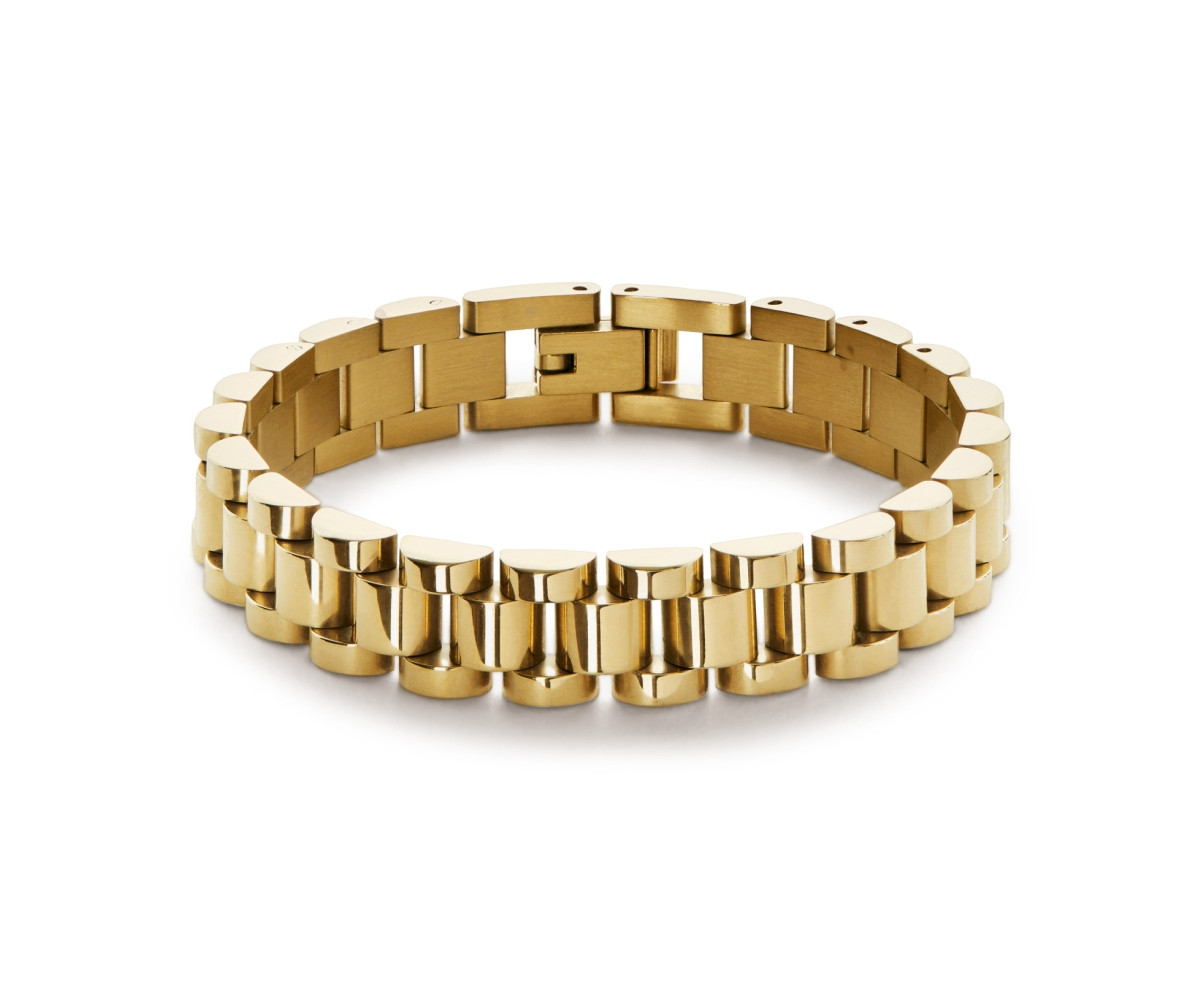 Ana Luisa Watch Strap Bracelet - Ora - Gold, gold, topaz | Macy's