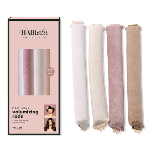 The Hair Edit Heatless Volumizing Hair Rods 4-Pack | Ulta