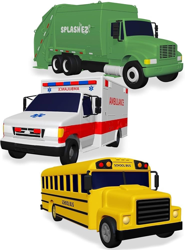 SplashEZ Mold Free Bath Toys for Babies & Toddlers, No Hole Bath Toys, Non Squirting Bath Toys No... | Amazon (US)