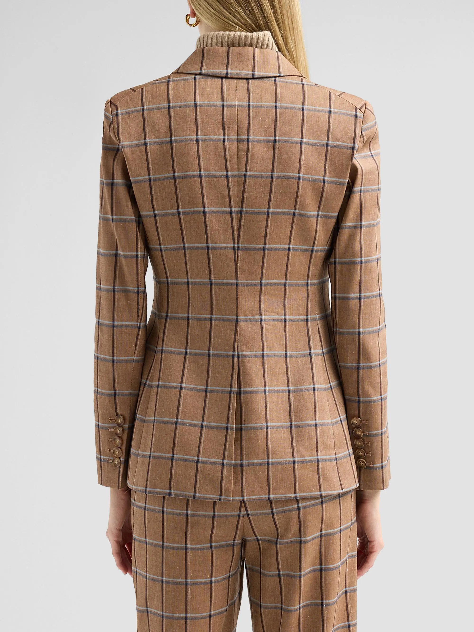 Veronica Beard Rickie Plaid Dickey Jacket | Saks Fifth Avenue | Saks Fifth Avenue